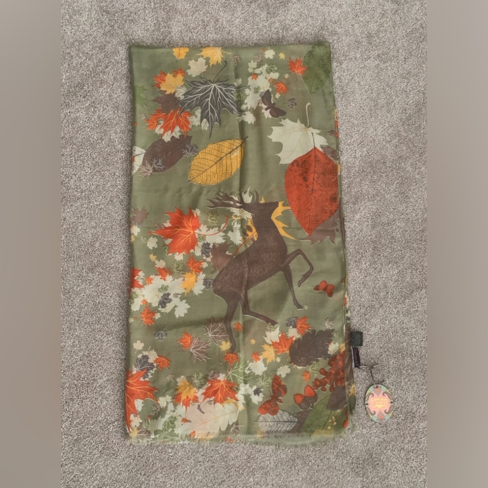 Powder UK Autumn Print Scarf